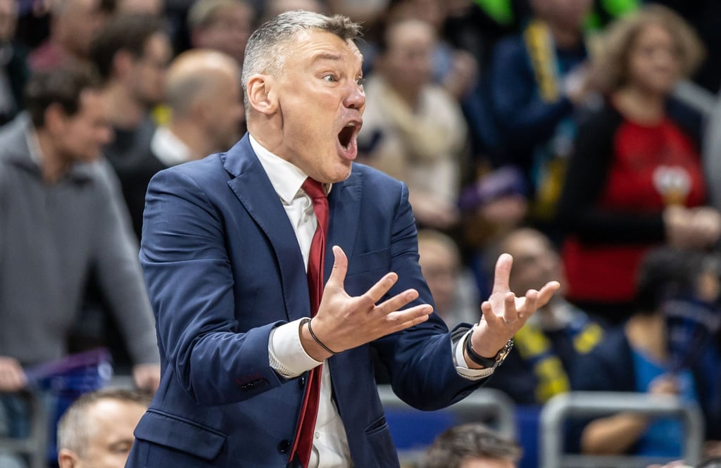 Trainer der Basketballer vom FC Barcelona: Sarunas Jasikevicius.