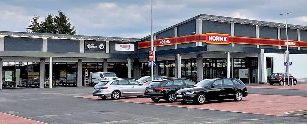 Der neue Norma-Markt in Tangerhütte ist fertig.