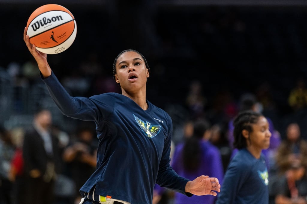 Verfolgt die guten EM-Leistungen der deutschen Basketballerinnen diesmal noch aus der Ferne: Satou Sabally.