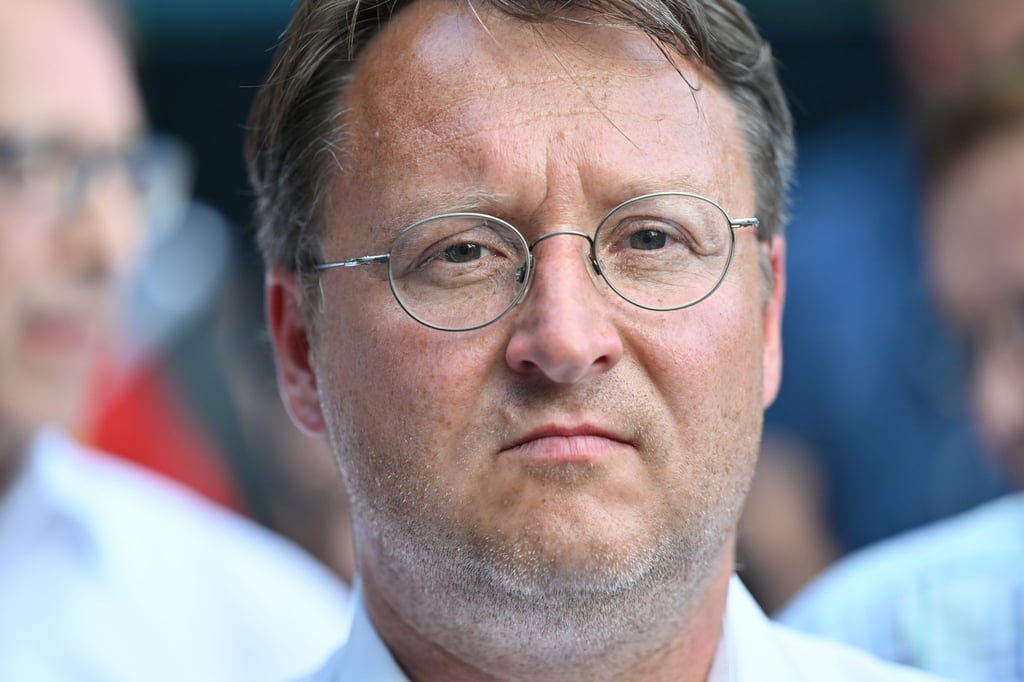 Der neue Landrat des Thüringer Kreis Sonneberg, Robert Sesselmann (AfD).
