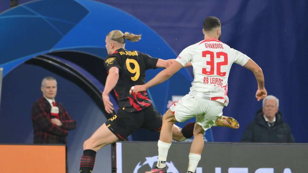 Bald im selben Team? Man-City-Stürmer Erling Haaland und RB-Verteidiger Josko Gvardiol