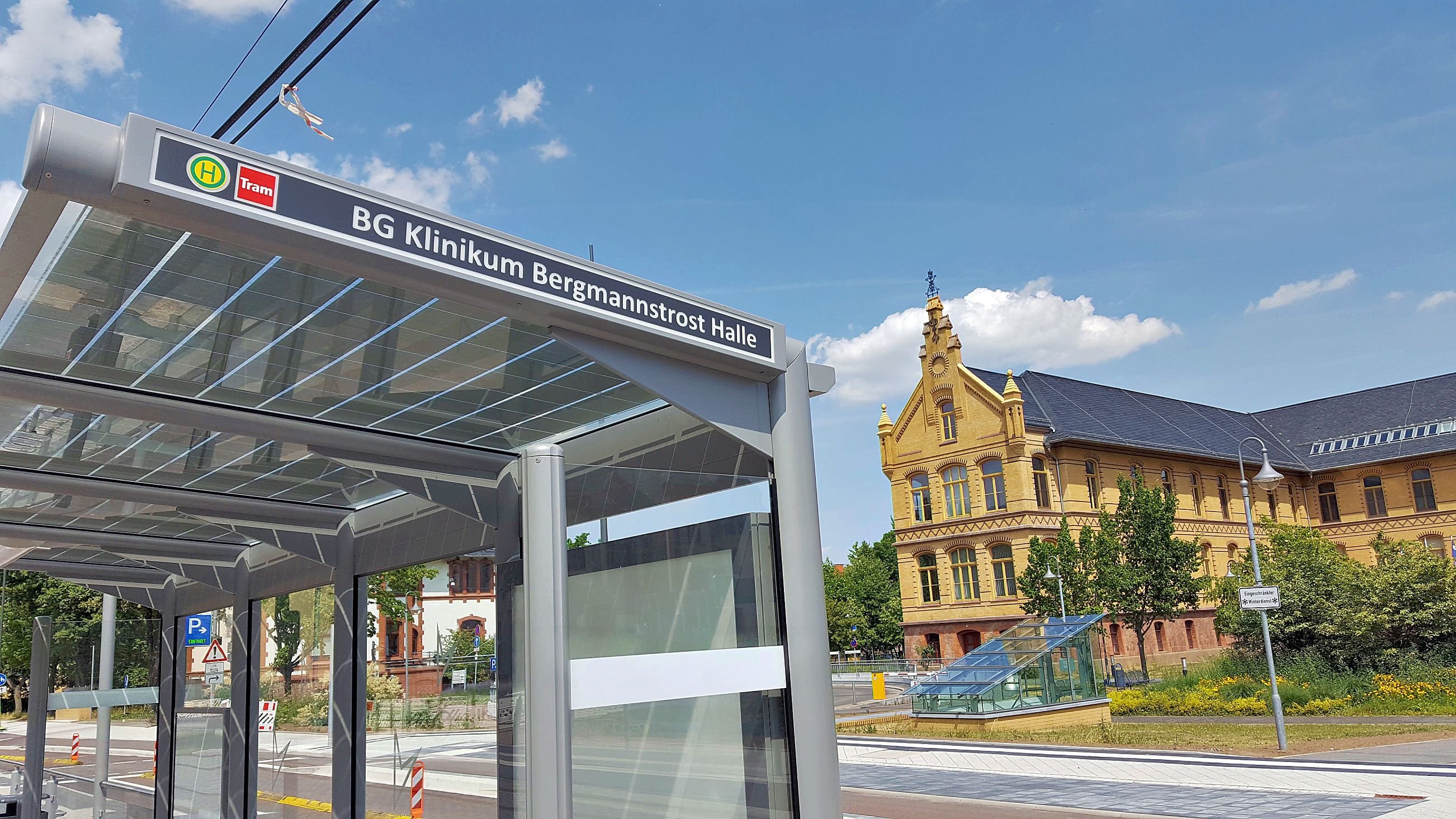 Stadtbahn Halle: Nach Umbau – BG Klinikum Bergmannstrost Besser Erreichbar