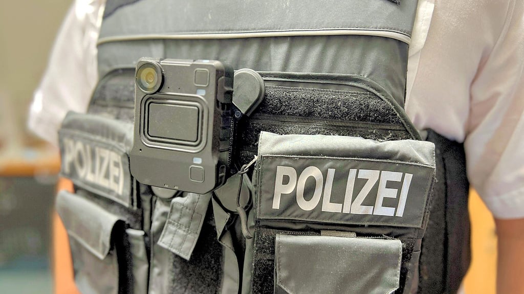 Mit solch einer Bodycam, einer am Körper getragenen Kamera, werden demnächst Beamte der Polizeiinspektion Stendal ausgerüstet.