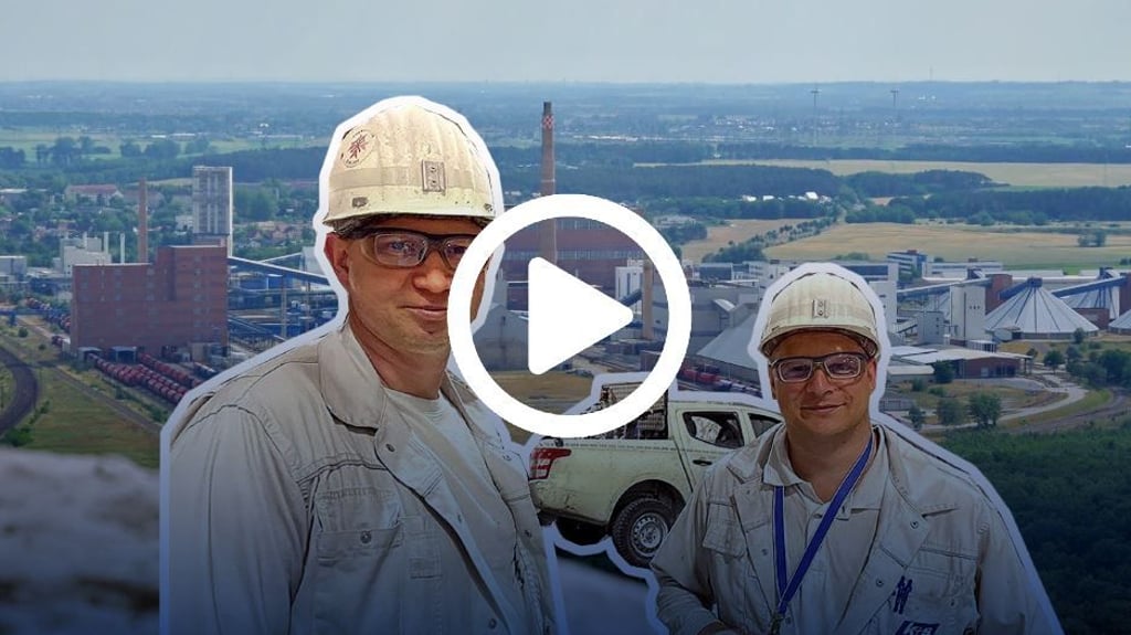Kaliwerk Zielitz feiert Jubiläum Video So holen Bergleute Salz aus