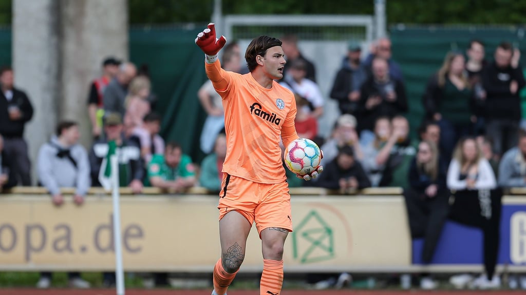 Tim Schreiber im Kieler Tor.