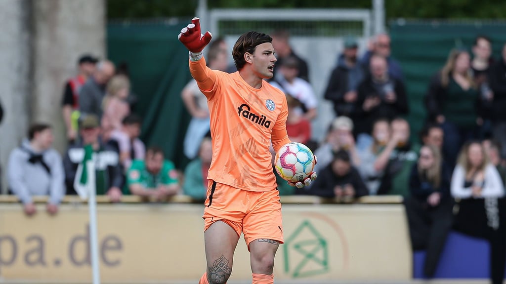 Tim Schreiber im Kieler Tor.