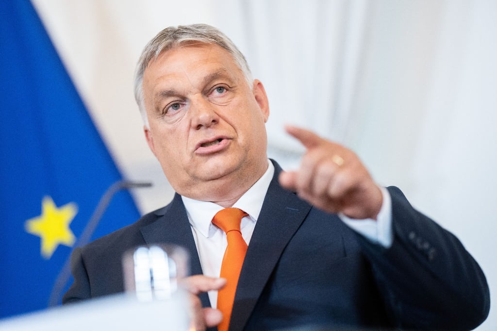 „Leider sind wir Europäer nicht in der Lage, das zu regeln“, sagt Ungarns Ministerpräsident Viktor Orban über die Flüchtlingsverteilung in der EU.