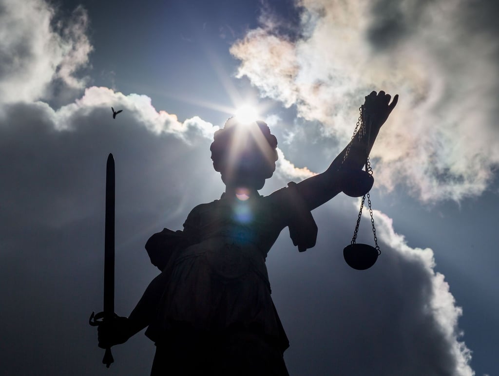 Steht für Gerechtigkeit: die römische Göttin Justitia.