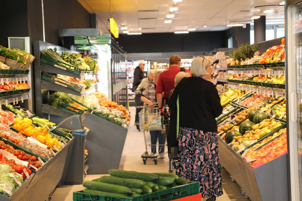 Mit gut 400 Quadratmetern Verkaufsfläche hat die Filiale eine überschaubare Größe.