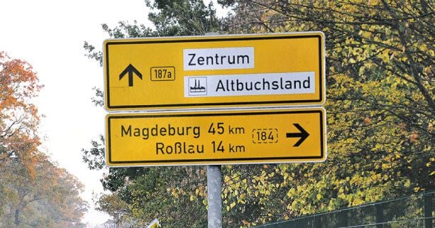 Verkehr: B 187a: Wie Der Verlauf Der Bundesstraße Durch Zerbst Geändert ...