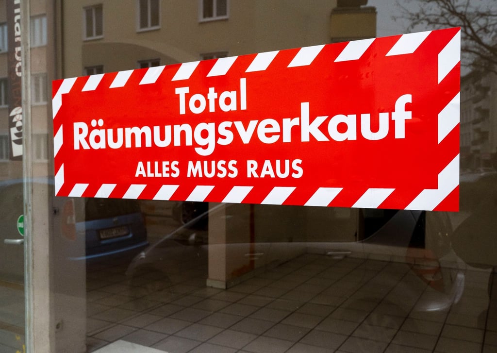 Die Zahl der Unternehmensinsolvenzen ist 2023 um 16,2 Prozent im Vergleich zum ersten Halbjahr 2022 gestiegen.