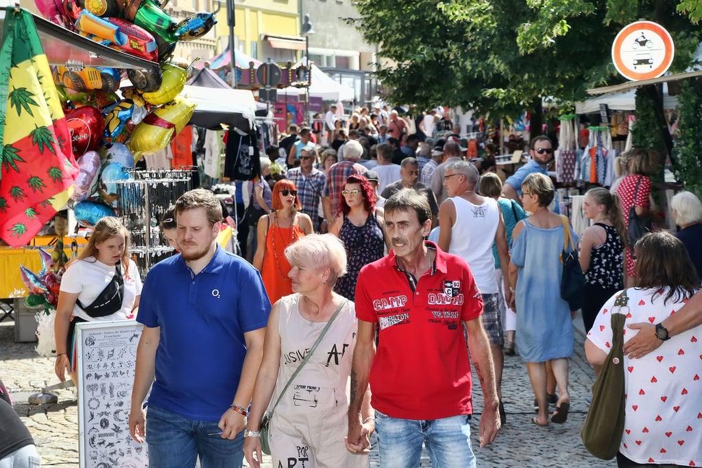Archivbild - Das Kobermänchenfest sorgt für Leben in der Innenstadt.