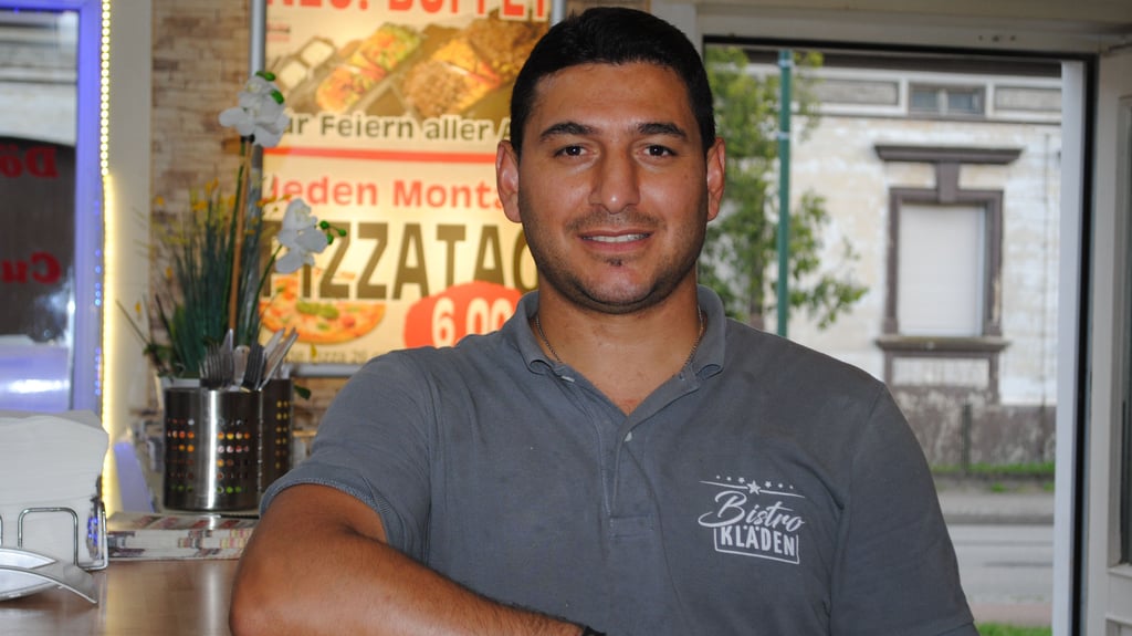 Ibrahim Cemberlitas betreibt das Bistro an der Klädener Ortsdurchfahrt seit 2017.