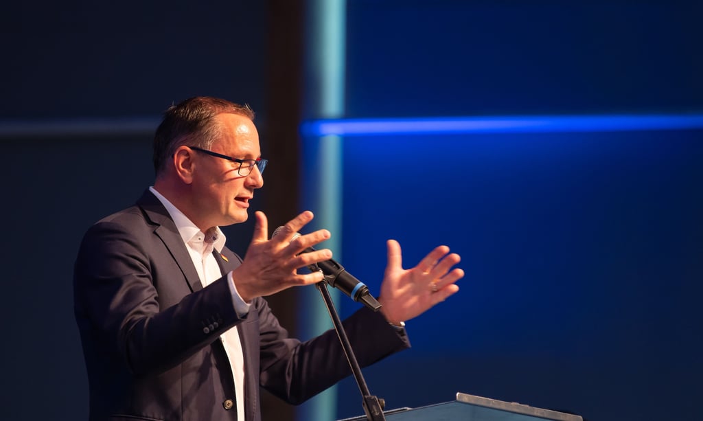 AfD-Bundessprecher Tino Chrupalla.