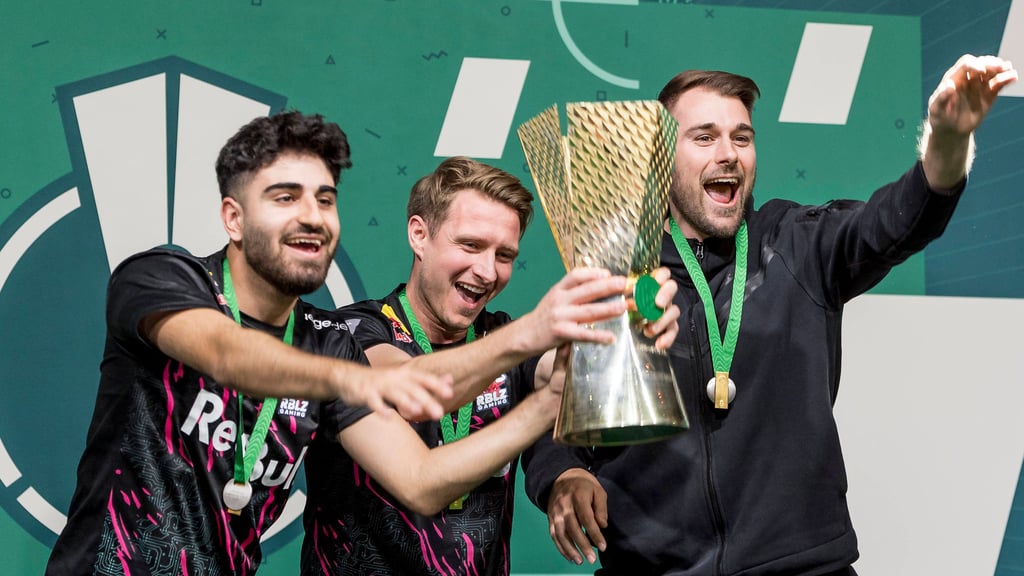 Abschied mit Pokal: Richard „Gaucho” Hormes.