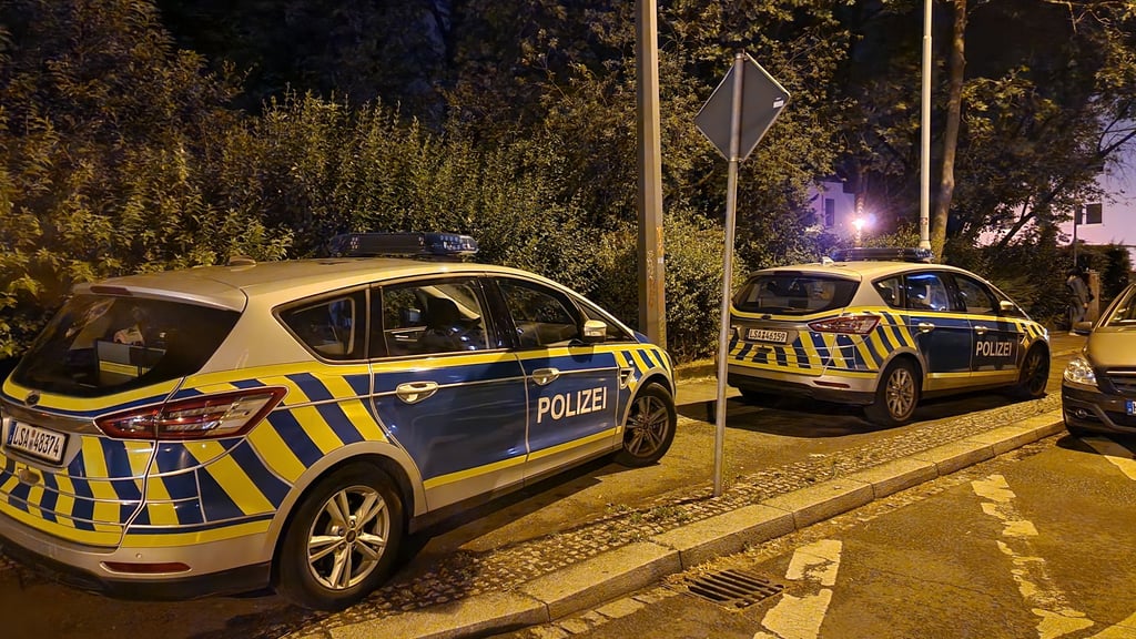 Die Polizei war mit einem Großaufgebot im Einsatz.