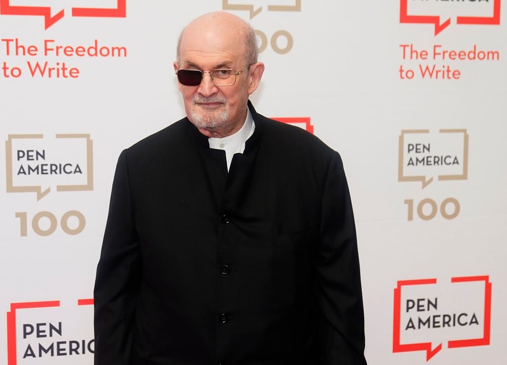 Der Schriftsteller Salman Rushdie im Mai 2023 in New York.