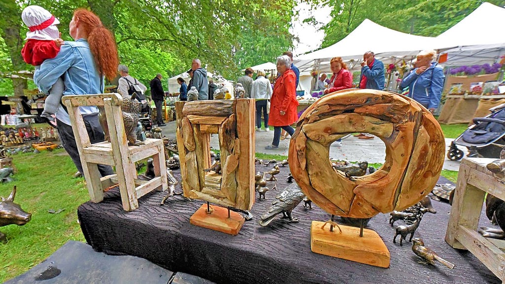 Deko-Objekte für den Garten.