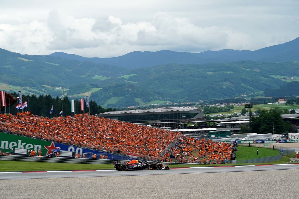 Max Verstappen auf dem Weg zu seinem Sieg in Spielberg.