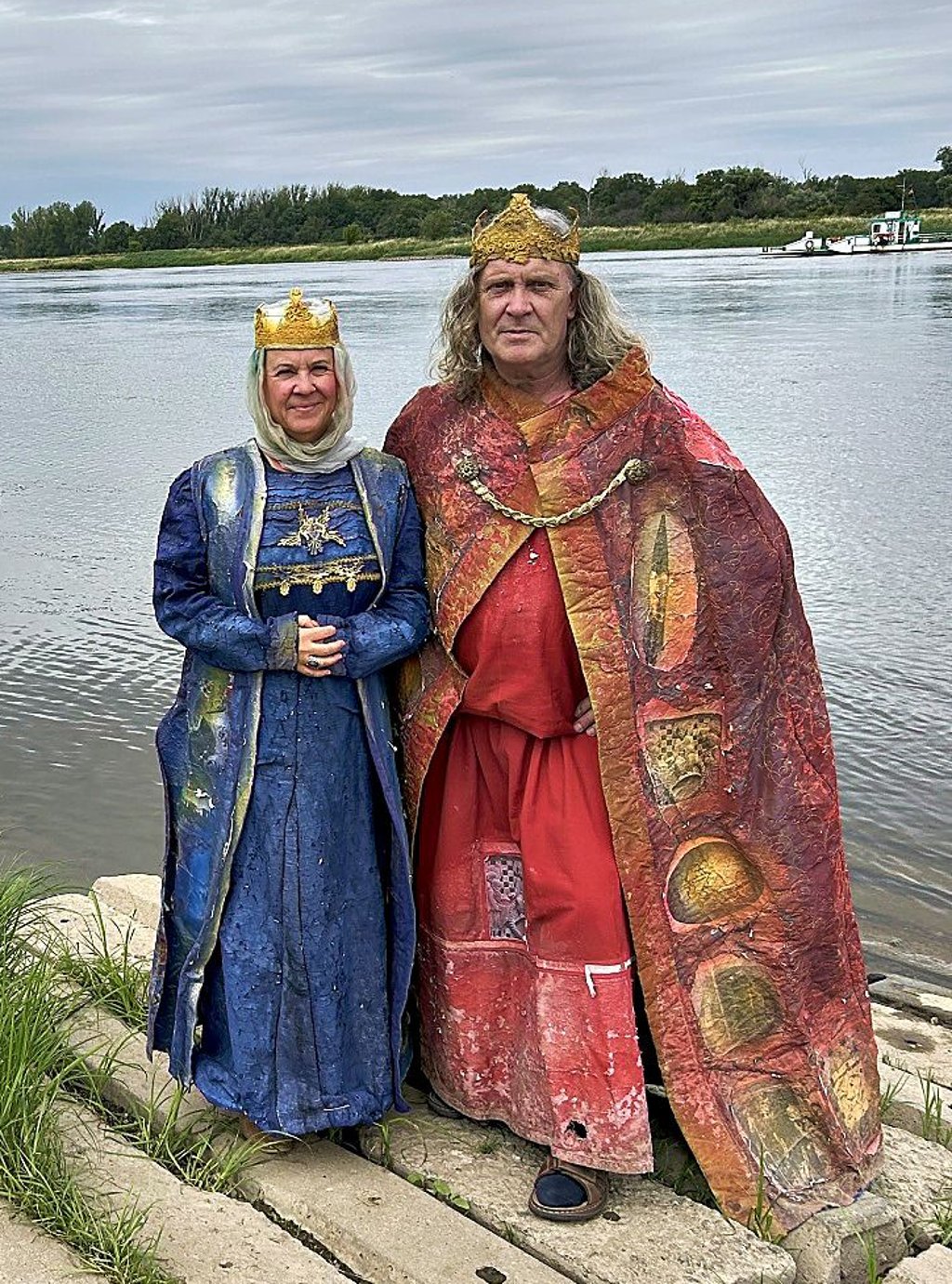 Kaiserpaar Otto und Adelheid waren ebenfalls bei dem Fest in Magdeburg-Westerhüsen.