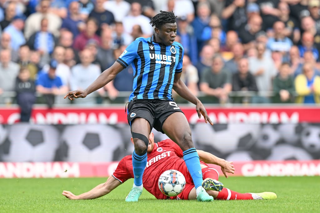 Abakar Sylla im Spiel gegen Antwerpen.