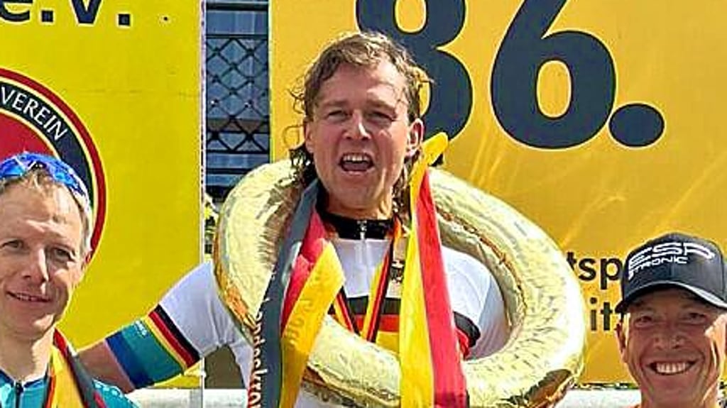 Deutsche Meisterschaft Radsport Masters II: Droyßiger Oliver Romahn ...