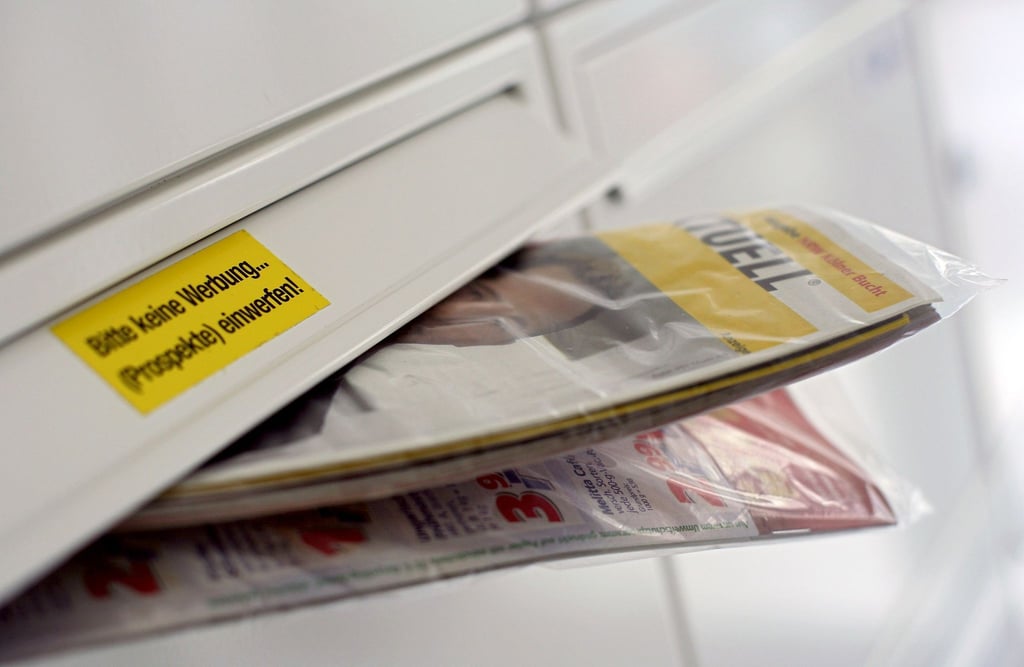 Gratis-Werbezeitung „Einkauf Aktuell“ der Post.