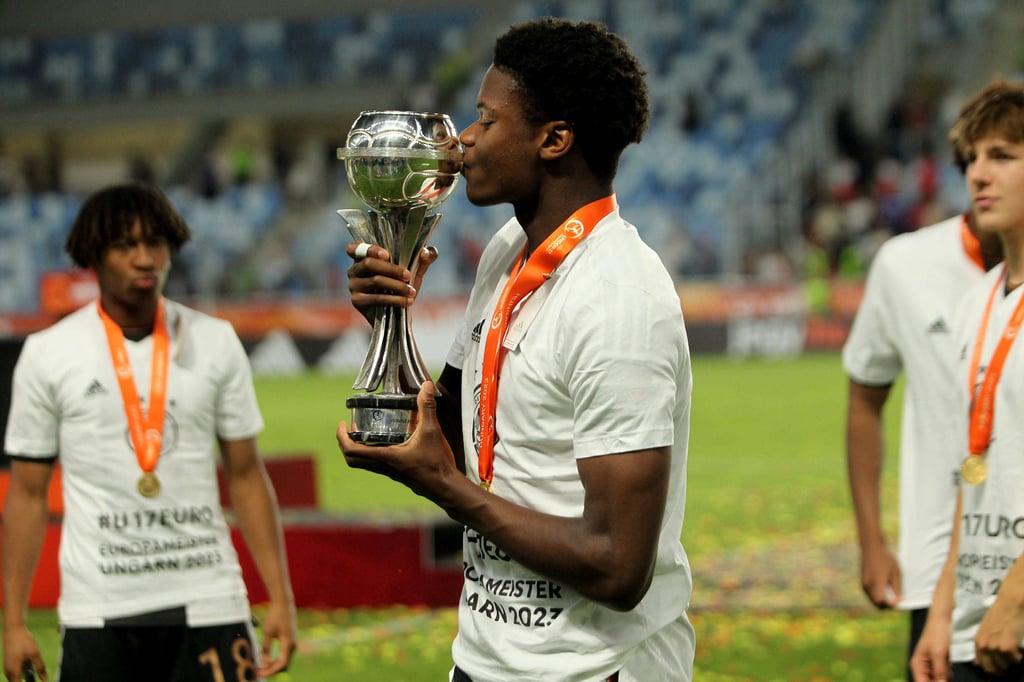 Winners Osawe ist Europameister geworden.