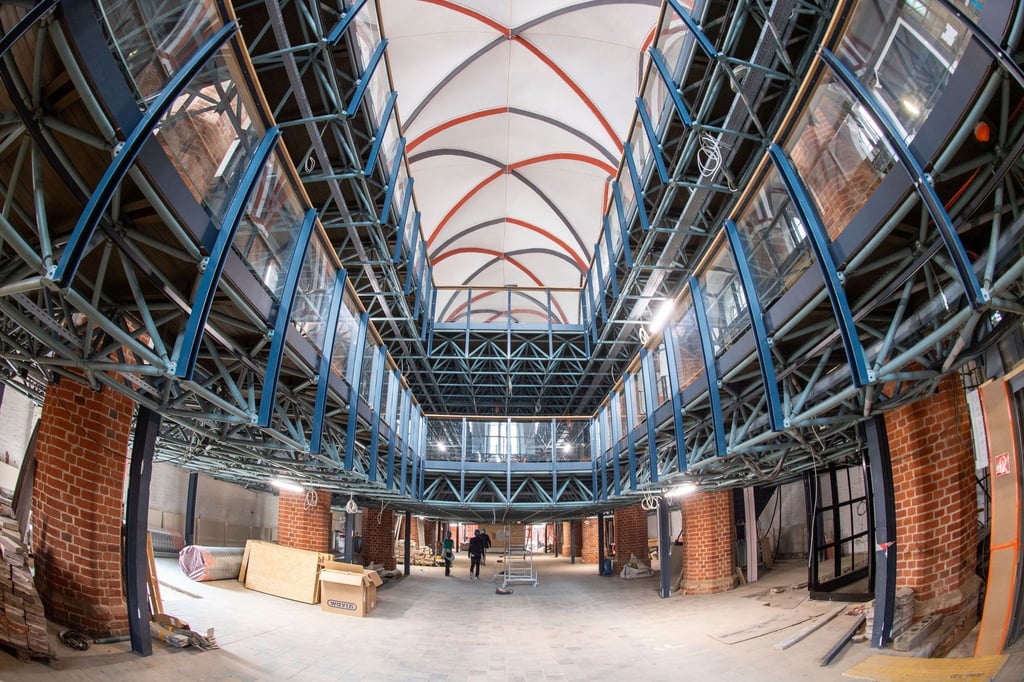 Das Meeresmuseum in Stralsund wird derzeit aufwendig modernisiert.