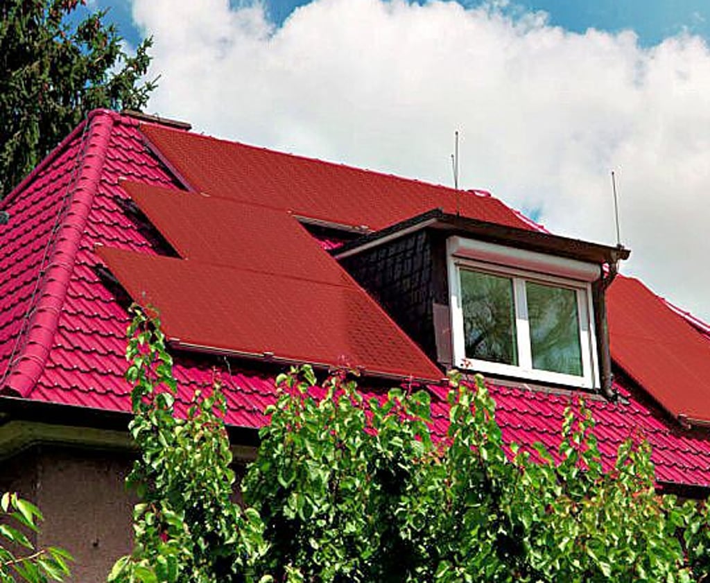 Eingefärbt: So könnten Solaranlagen im Sanierungsgebiet künftig aussehen.