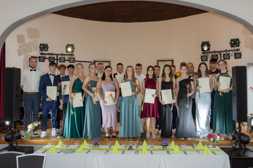 Abschlussklasse 10b der Ganztagsschule Zielitz 2023