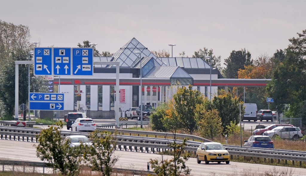 Die A9 bei Köckern.