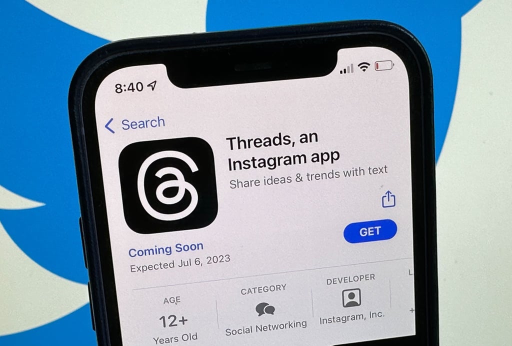 Die Threads-App ist angebunden an Metas populäre Foto- und Videoapp Instagram.