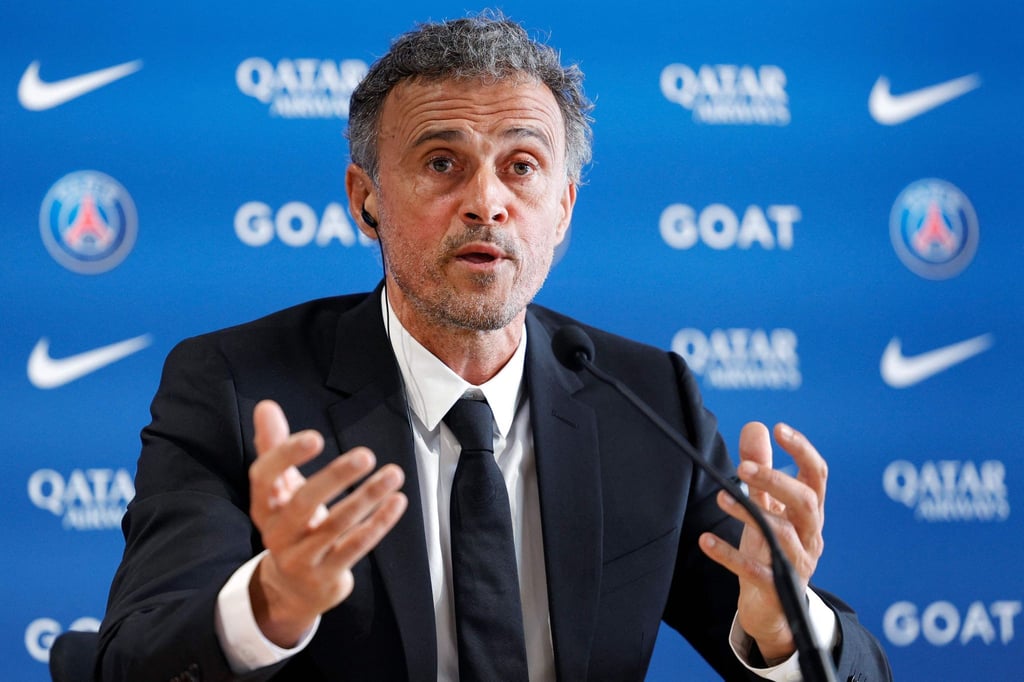 Der neue Trainer von Paris Saint-Germain: Luis Enrique.