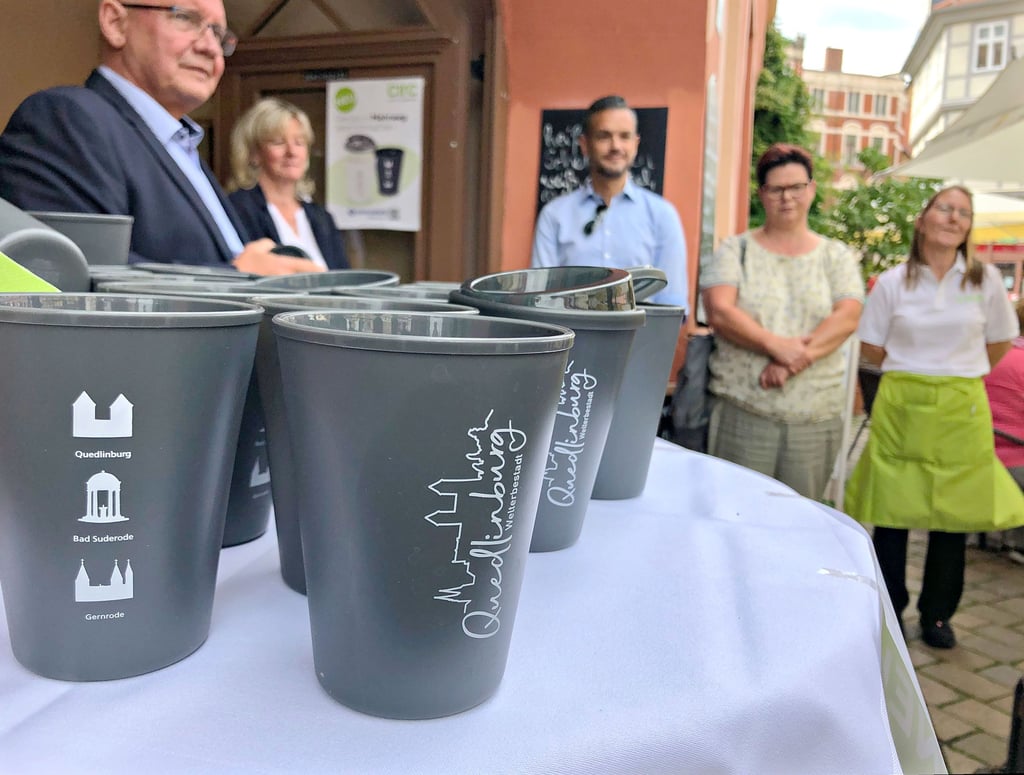 Welches Projekt es jetzt etwa für den Kaffee „to go“ in Quedlinburg gibt, ist am Dienstag vorgestellt worden.