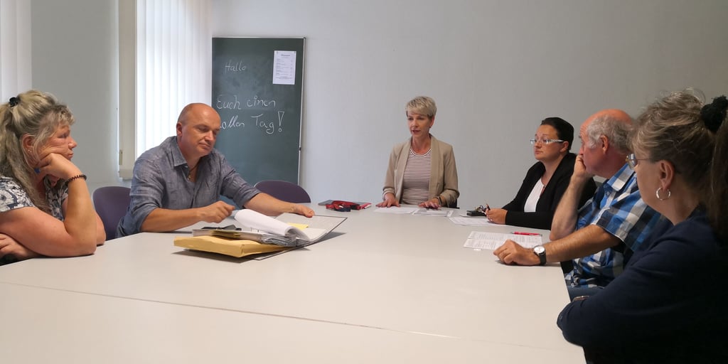 Der Wahl Ausschuss tagte im Rathaus Raguhn.
