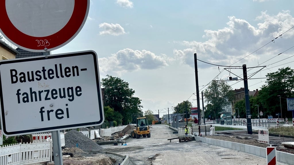Die östliche Fahrbahn ist noch eine Großbaustelle. Die Havag rechnet damit, dass hier ab Ende des Jahres wieder Autos rollen können.
