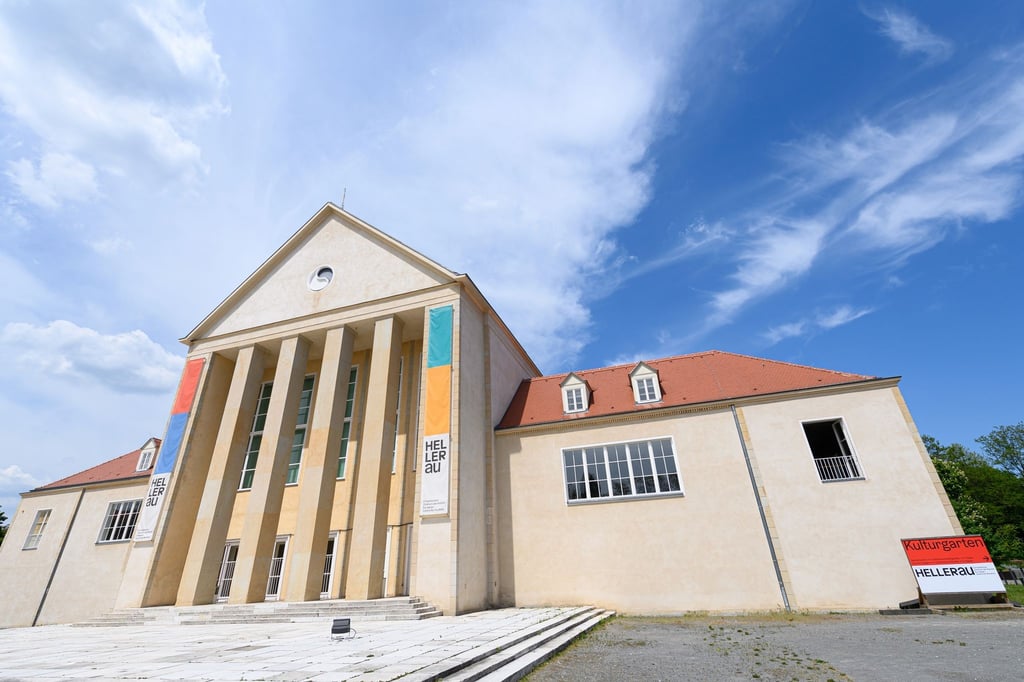 Blick auf das Festspielhaus Hellerau.
