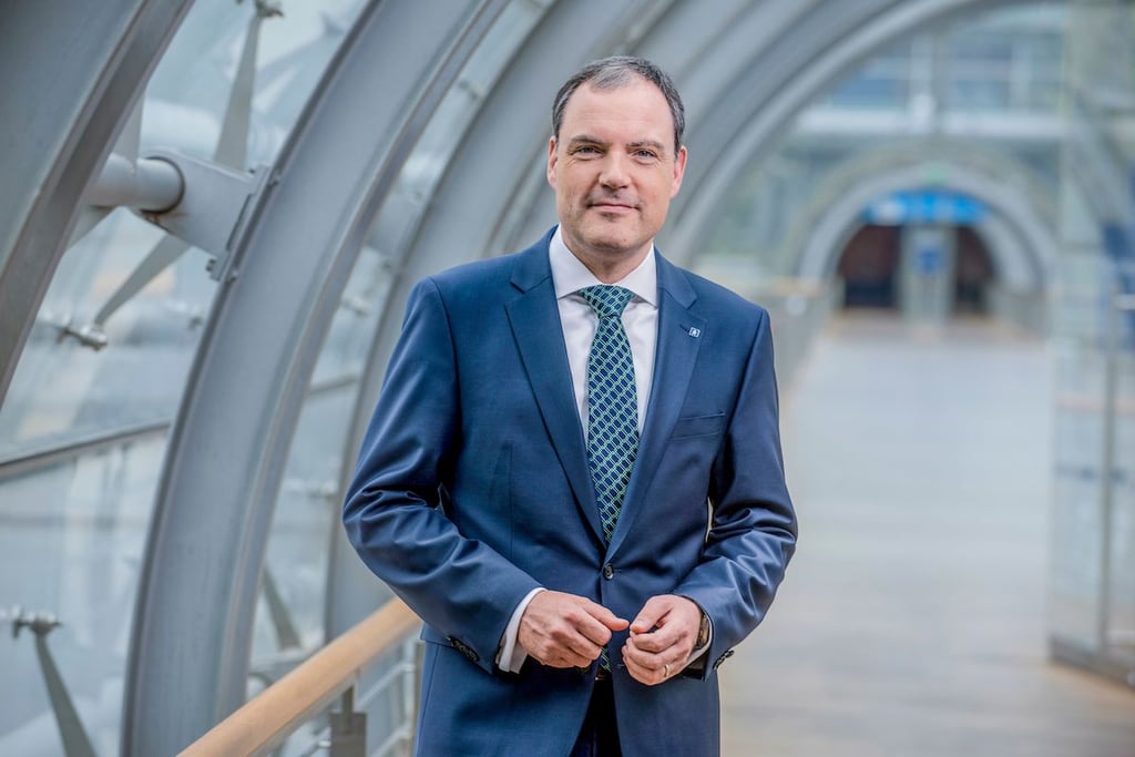 Der Leipziger Messe-Geschäftsführer Martin Buhl-Wagner schaut optimistisch nach vorn.