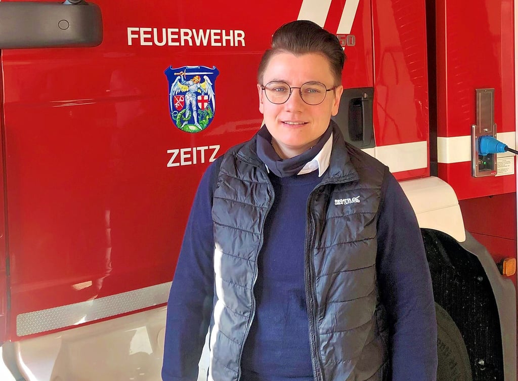 Bürgermeisterin Kathrin Weber kümmert sich um Sicherheit und Katastrophenschutz in Zeitz.