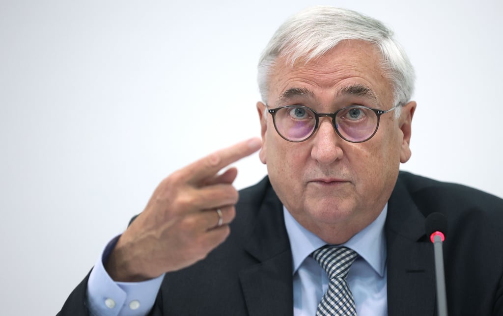 "Sind in der Lage, Großprojekte zu stemmen": Landesfinanzminister Michael Richter.