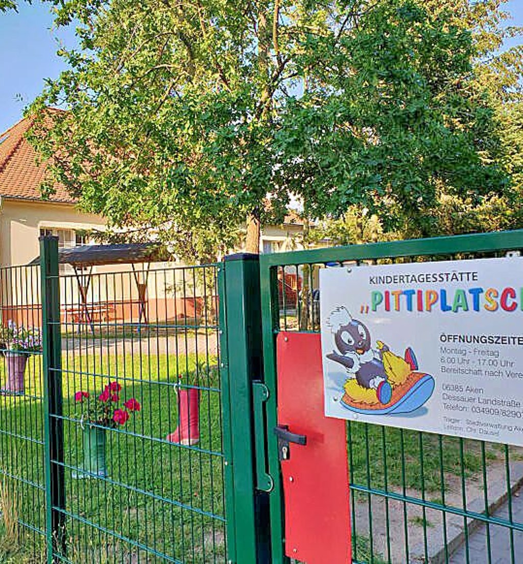 Die Kita Pittiplatsch in Aken.