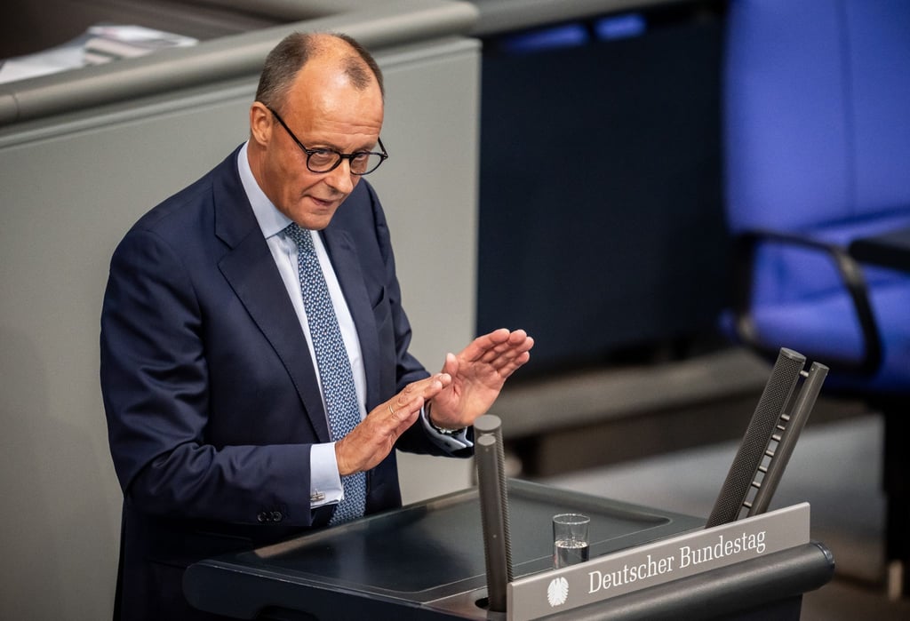 Geht mit der Ampel-Koalition hart ins Gericht: CDU-Friedrich Merz.
