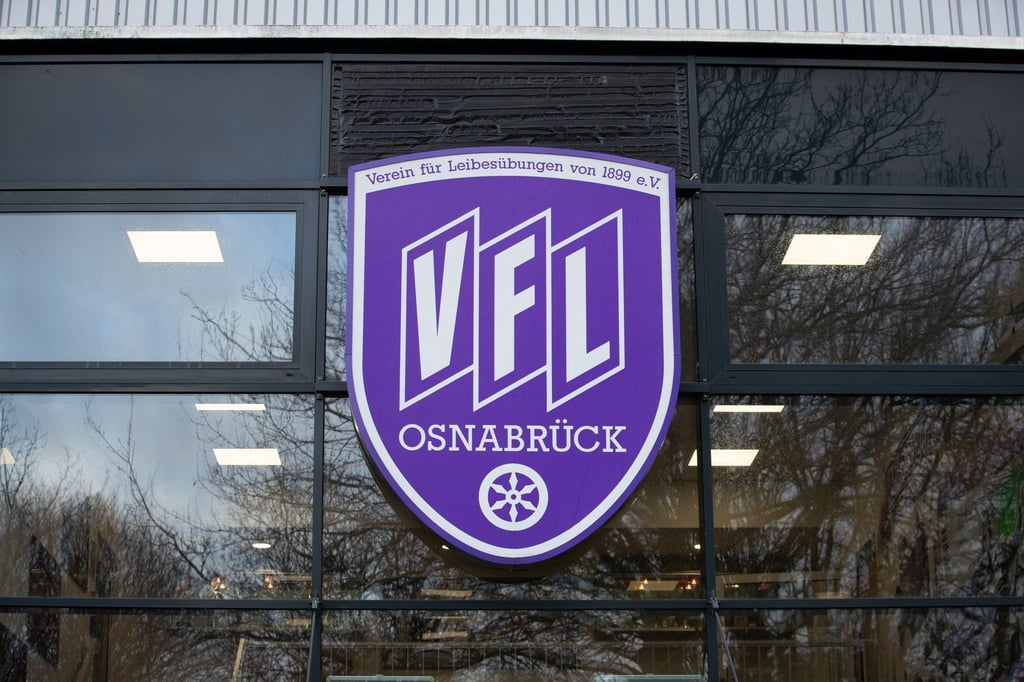 Blick auf das Logo des VfL Osnabrück.