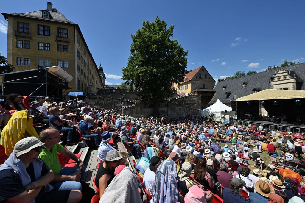 Das Festival lockte viel Publikum in die thüringische Kleinstadt.