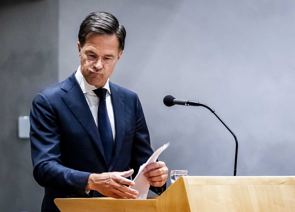 Der scheidende Premierminister Mark Rutte kündigte seinen Abschied aus der Politik an.