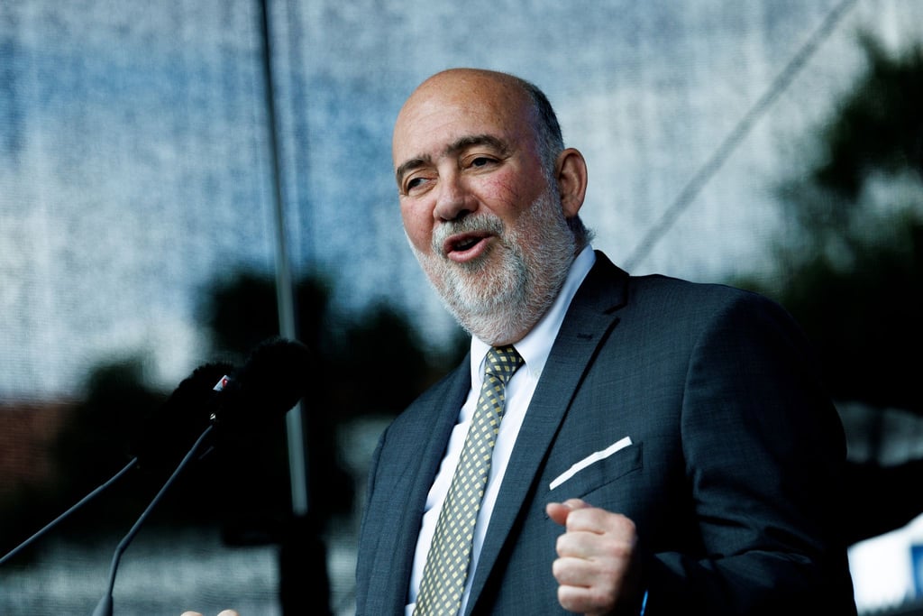 Ron Prosor, Botschafter von Israel in Deutschland, spricht.