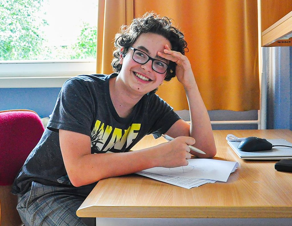 Der Meister der Zahlen: Michael Wagner liebt es, neue und vor allem herausfordernde Mathe-Aufgaben zu lösen.