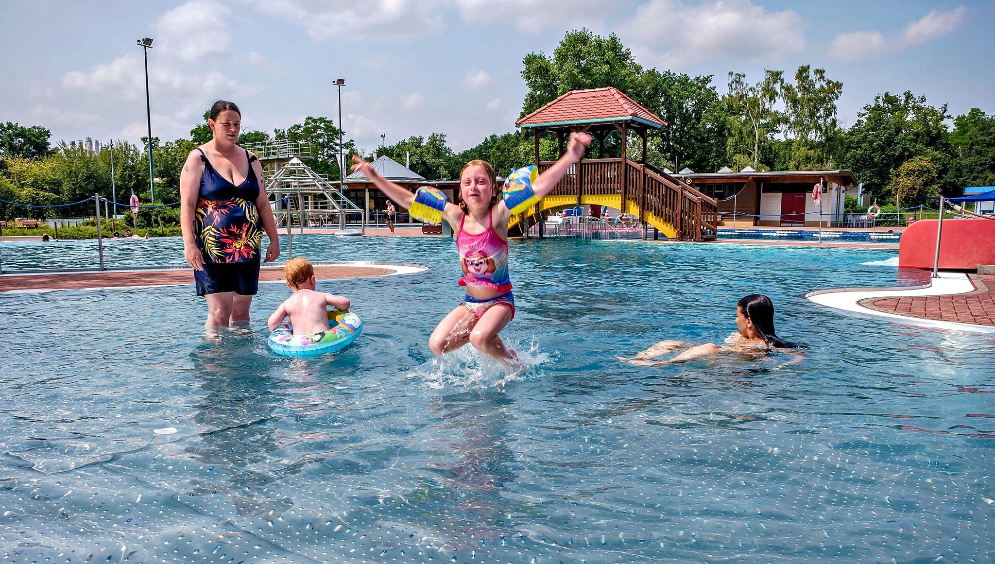 Badespaß in Wittenberg Freibad Piesteritz wird 66 So wird das