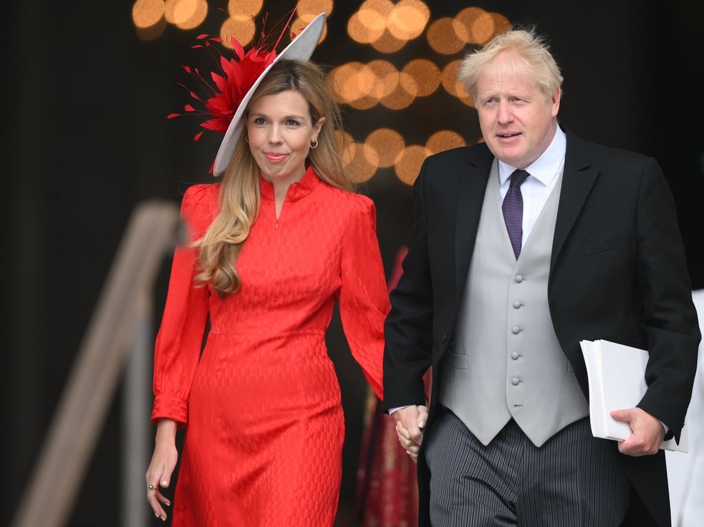 Boris Johnson und seine Frau Carrie freuen sich über Nachwuchs.